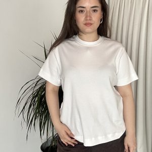 Basic Beyaz Oversize T-Shirt